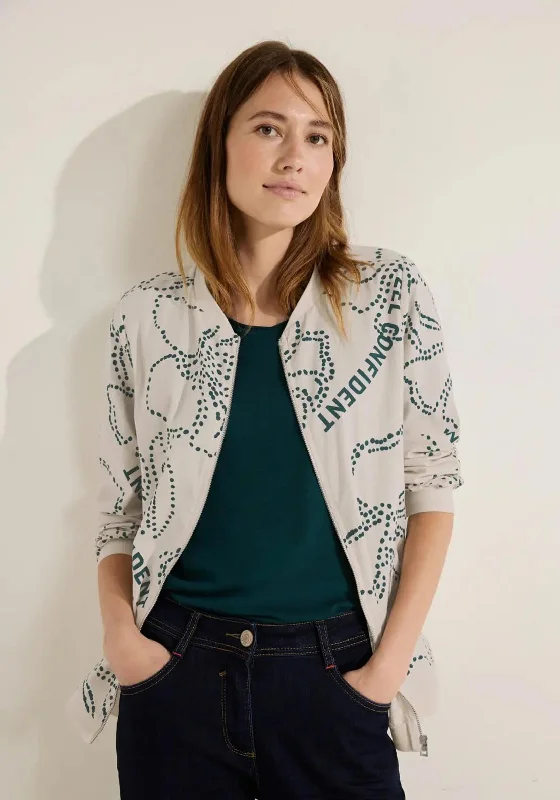 Women's packable jacketsWomen's packable jacketsCecil Floral Dot Print Light Jacket, Soft Beige Melange Women's Levi’s jackets