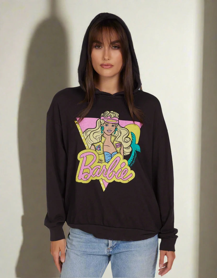Lauren Moshi Harmony Barbie Hoodie Zip-up Hoodie for Women