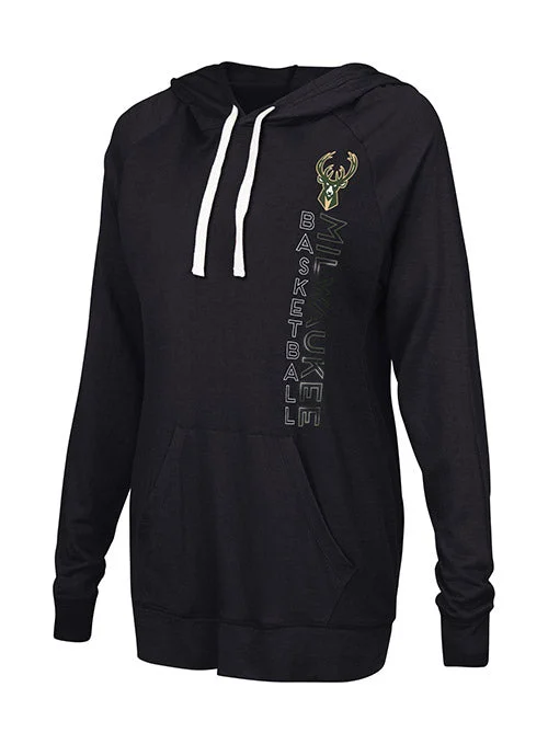 Women's Touch Pre-Game Vertical Milwaukee Bucks Hooded Sweatshirt Graphic Sweatshirts Collection Women's Touch Pre-Game Vertical Milwaukee Bucks Hooded Sweatshirt Graphic Sweatshirts Collection