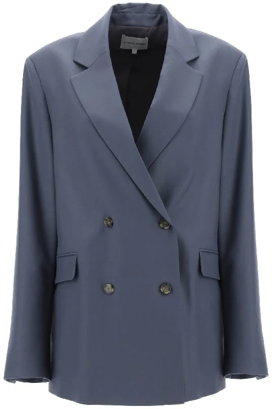 Women's denim jacketsWomen's denim jacketsLoulou Studio Women's Donau Double-Breasted Blazer Women's best value jackets Women's denim jacketsWomen's denim jacketsLoulou Studio Women's Donau Double-Breasted Blazer Women's best value jackets