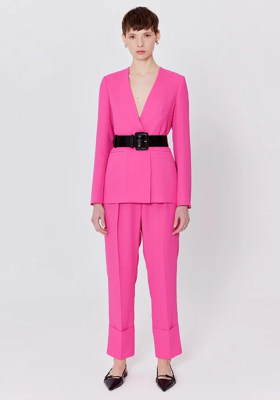 Women's budget jacketsWomen's budget jacketsBirelin Belted Blazer, Fuchsia Women's lightweight summer jackets Women's budget jacketsWomen's budget jacketsBirelin Belted Blazer, Fuchsia Women's lightweight summer jackets