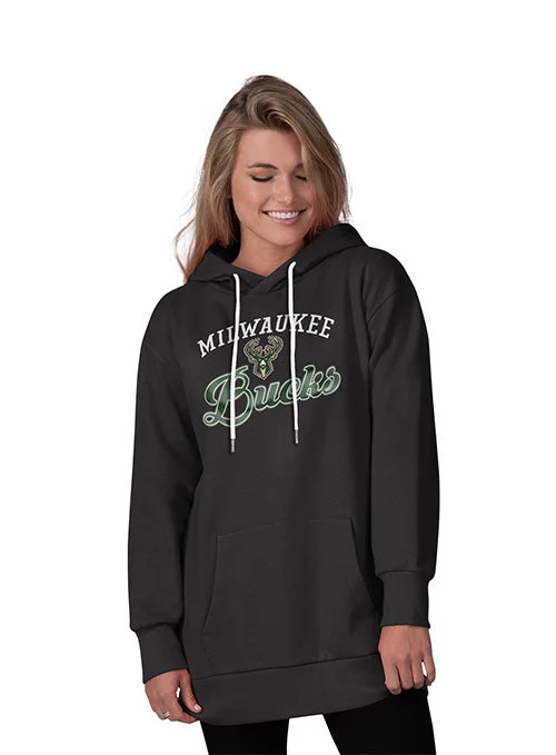 Women's Starter Team Script Milwaukee Bucks Hooded Sweatshirt Casual Women’s Hoodies Women's Starter Team Script Milwaukee Bucks Hooded Sweatshirt Casual Women’s Hoodies
