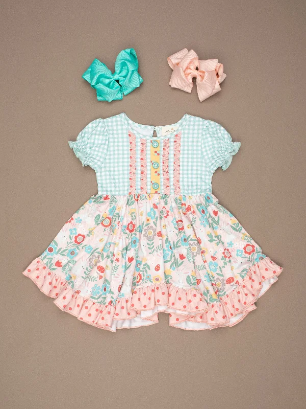 Lilly Belle Cottontail Ruffle Dress
