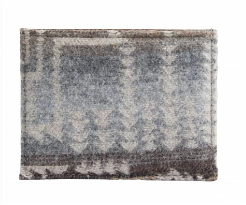 Slim Wallet In Harding Star Grey