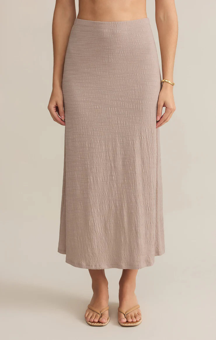 Z Supply Delavine Textured Midi Skirt