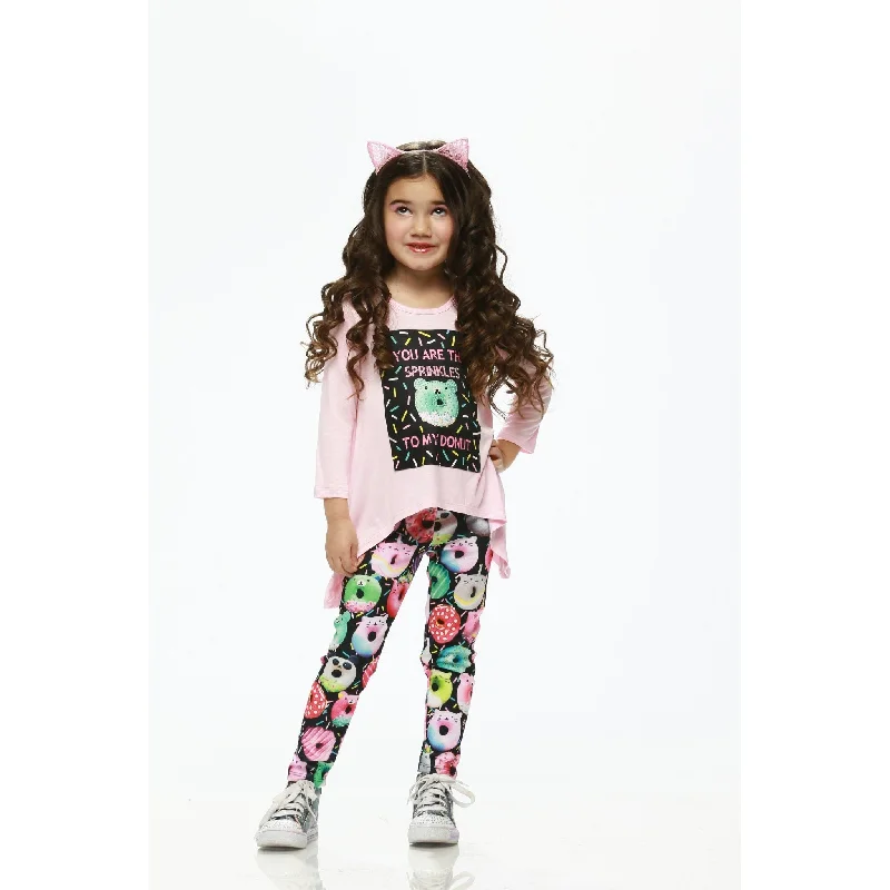 Little Mass Donut Top and Legging Set