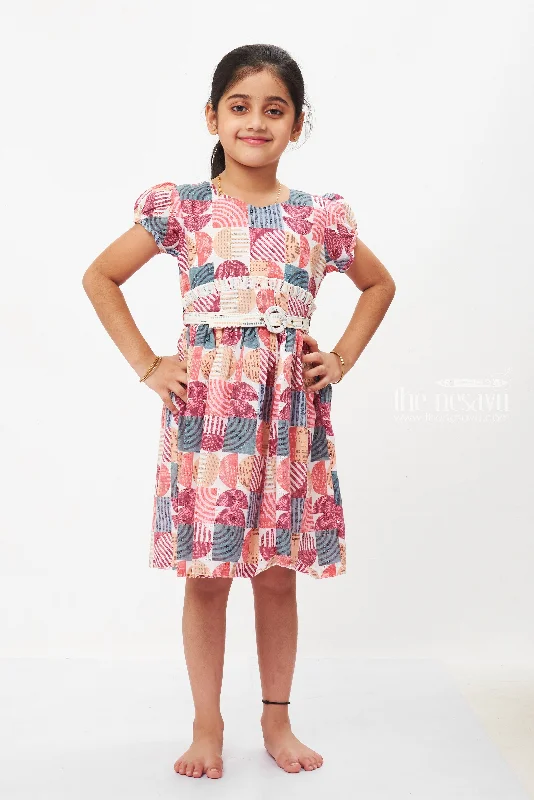 Playful Polka Dot Girls Summer Frock - Comfort Meets Style