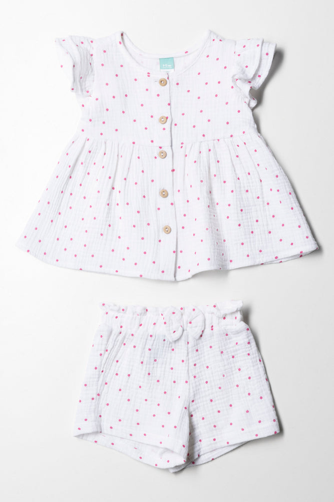 Shorts Set White