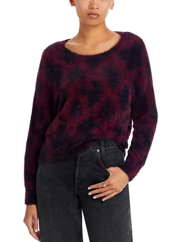 Womens Knit Tie-Dye Pullover Sweater Men's sweaters