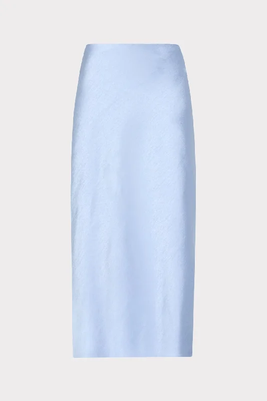 Ella Hammered Satin Skirt Flowy unclassified skirts