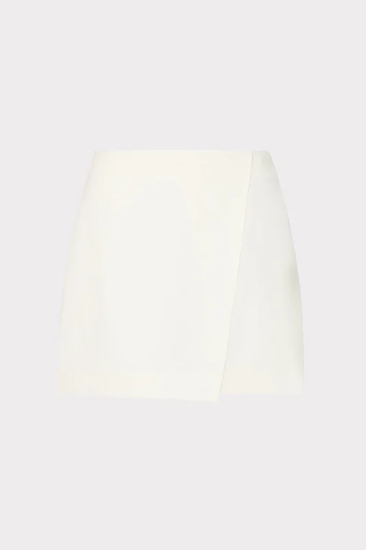 Evalyn Crepe Skort Preppy unclassified skirts