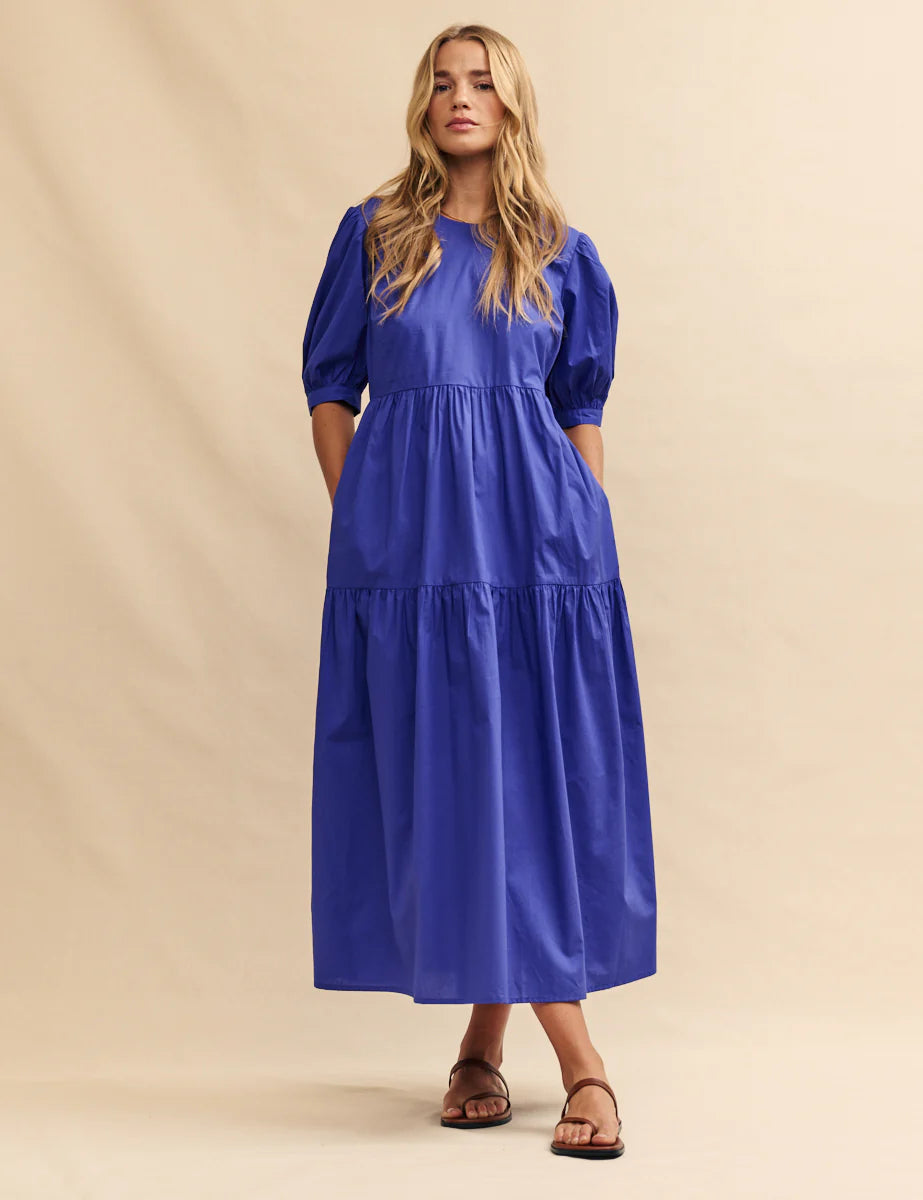 Rochelle Midi Dress India Blue Party midi dresses