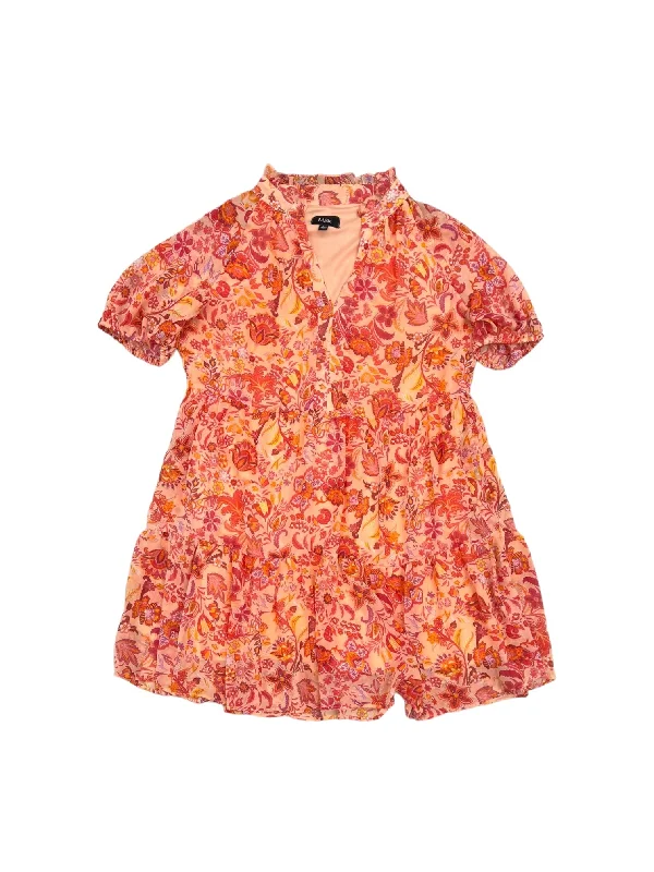 Dress Casual Short By Msk In Floral Print, Size: L Best floral dresses for tall women