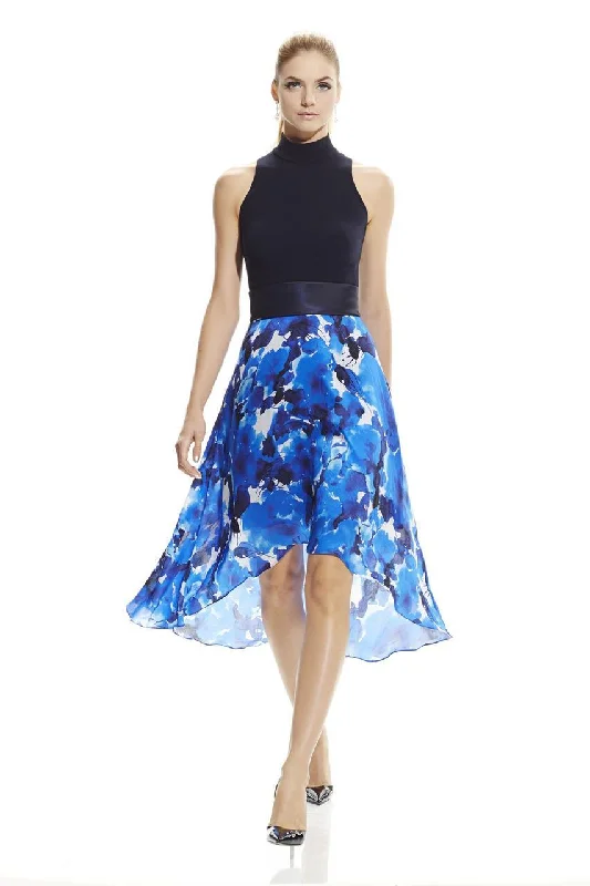 Theia - 882825SC Sleeveless Floral Print High Low Dress Versatile floral dresses for all occasions Theia - 882825SC Sleeveless Floral Print High Low Dress Versatile floral dresses for all occasions