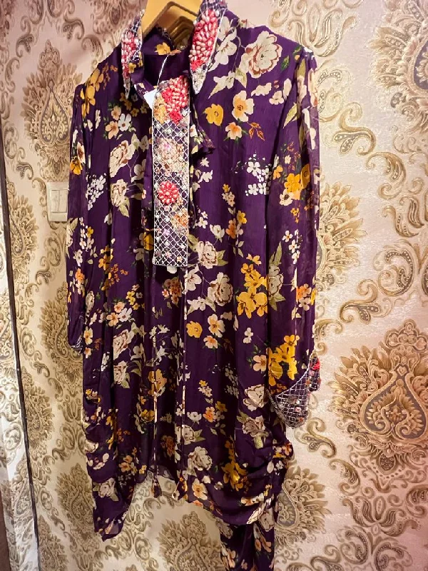 Vahida floral cord set New Year's Eve floral dresses