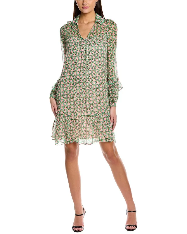 Diane von Furstenberg Heidi Mini Dress High-waist Skirt Trend