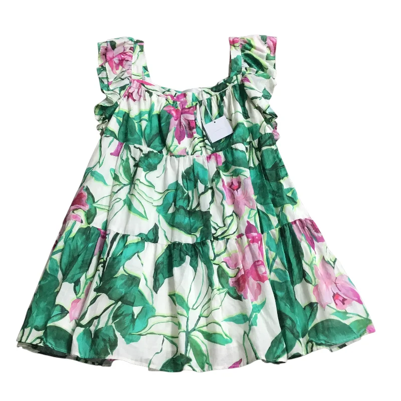 Dress Casual Short By Cma In Green & Pink, Size: L Black Mini Skirt