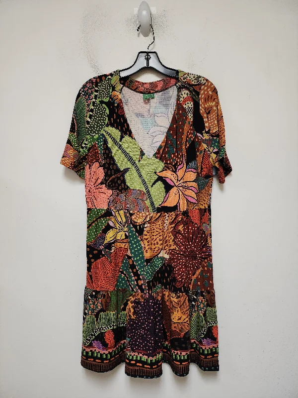 Dress Casual Short By Farm Rio In Tropical Print, Size: L Mini Skirt Trend