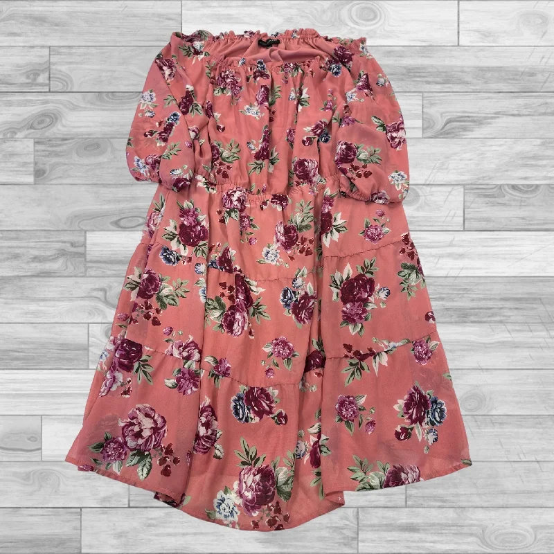 Dress Casual Short By Lane Bryant In Pink, Size: 24 High-Waisted Skater Skirt