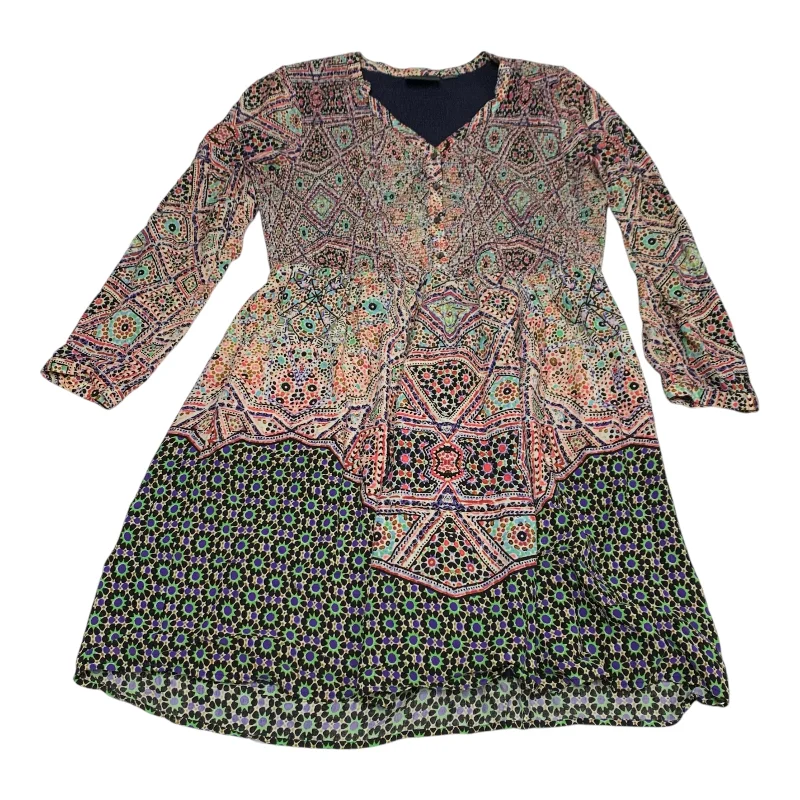 Dress Casual Short By Maeve In Multi-colored, Size: L Slim Fit Mini Skirt