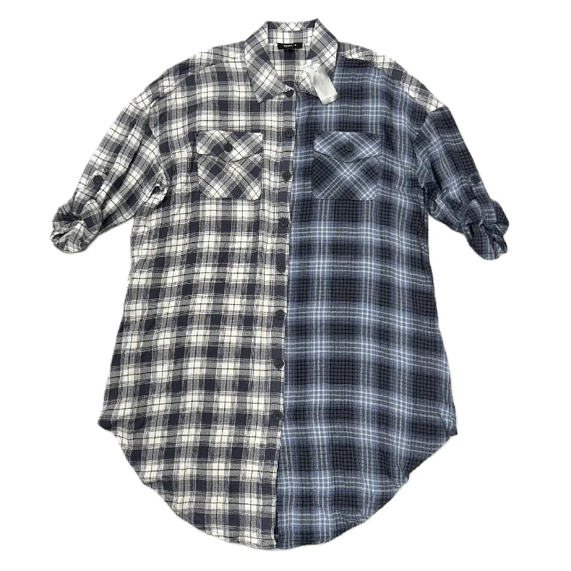 Dress Casual Short By Torrid In Plaid Pattern, Size: M Tie Waist Mini Skirt