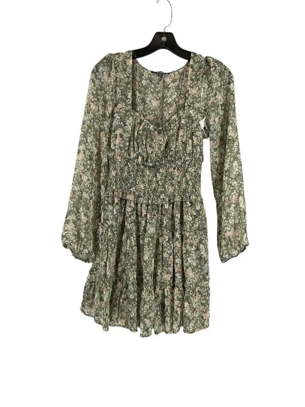 Dress Casual Short By Trixxi In Green, Size: S Mini Skirt Dress