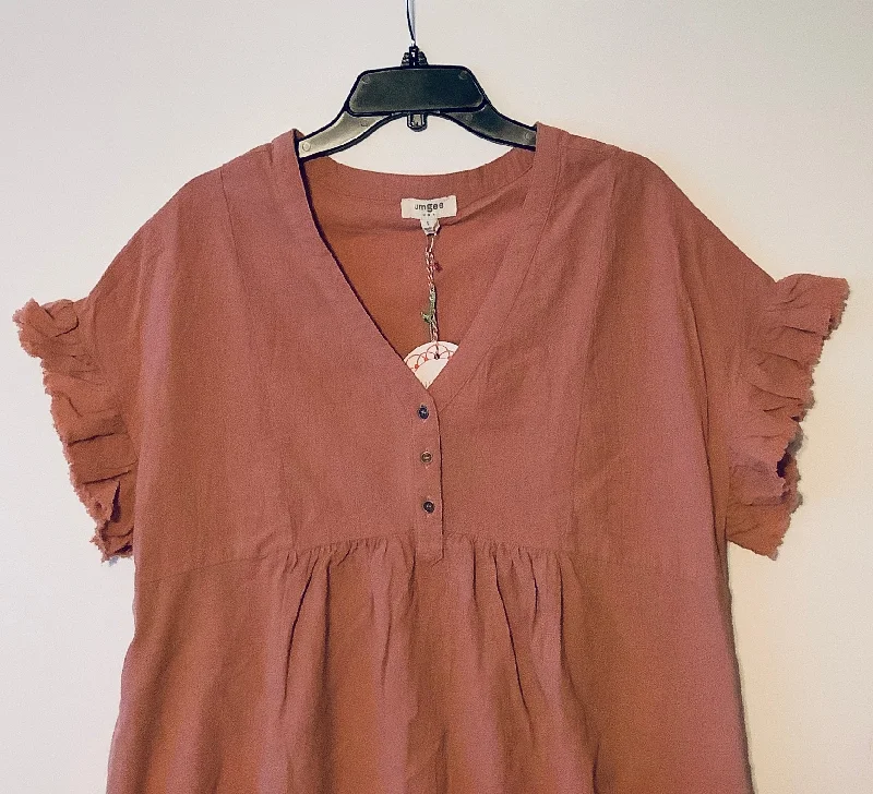 Dress Casual Short By Umgee In Mauve, Size: L Soft Denim Skirt