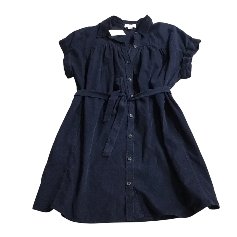 Dress Casual Short By Velvet In Blue, Size: M Front Pocket Mini Skirt