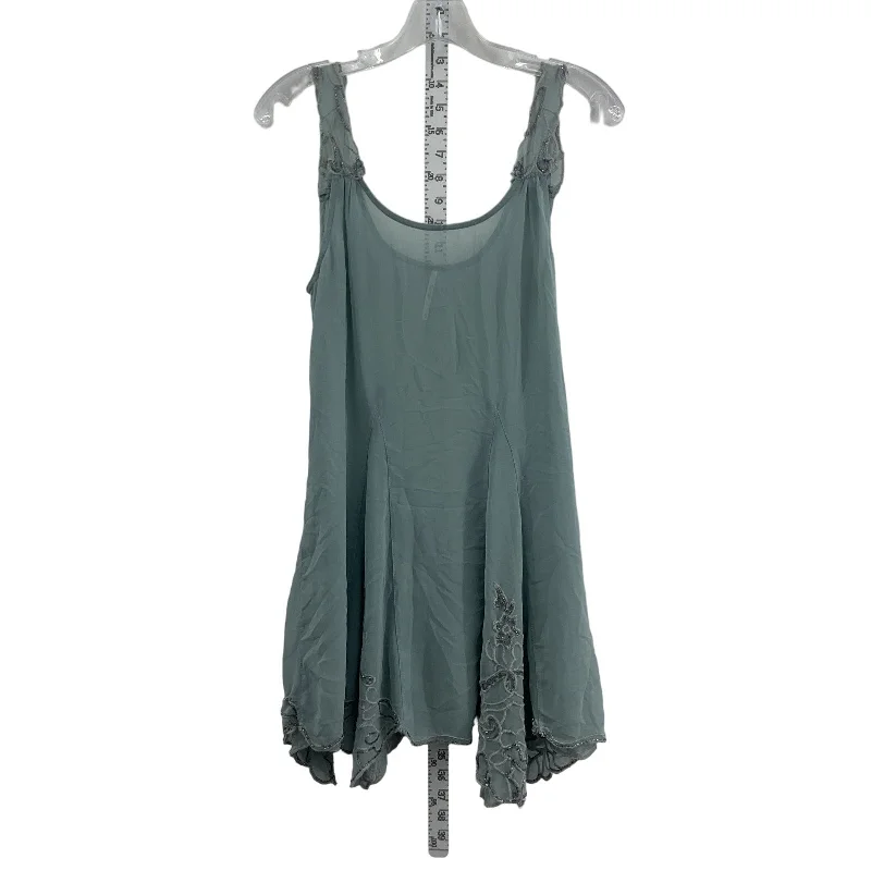 Intimately Free People Beads For Days Slip Mini Dress Womens Size XS Preowned Leather Mini Skirt