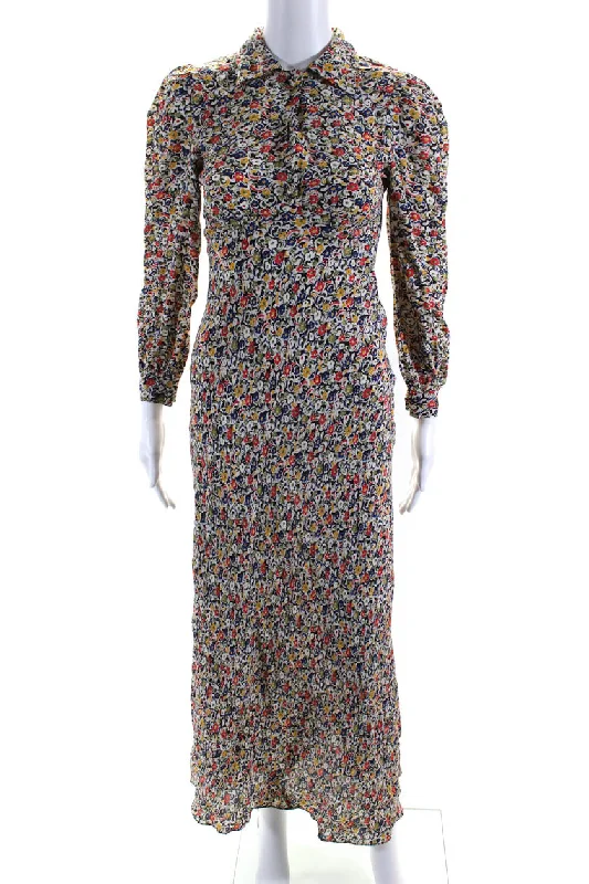 Doen Womens Floral Print Zelda Maxi Dress Multi Colored Maxi Skirt Collection