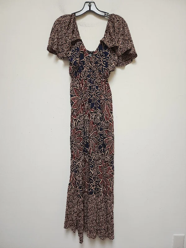 Dress Casual Maxi By Angie In Multi-colored, Size: S Floral Maxi Skirt