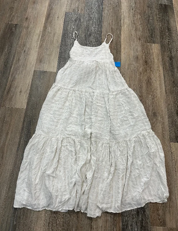 Dress Casual Maxi By L’Space In Cream, Size: S Long Floral Skirt