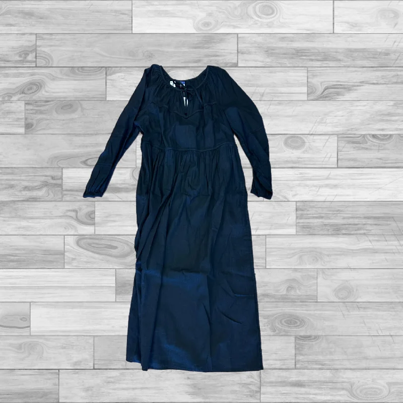 Dress Casual Maxi By Old Navy In Black, Size: L A-line Maxi Skirt