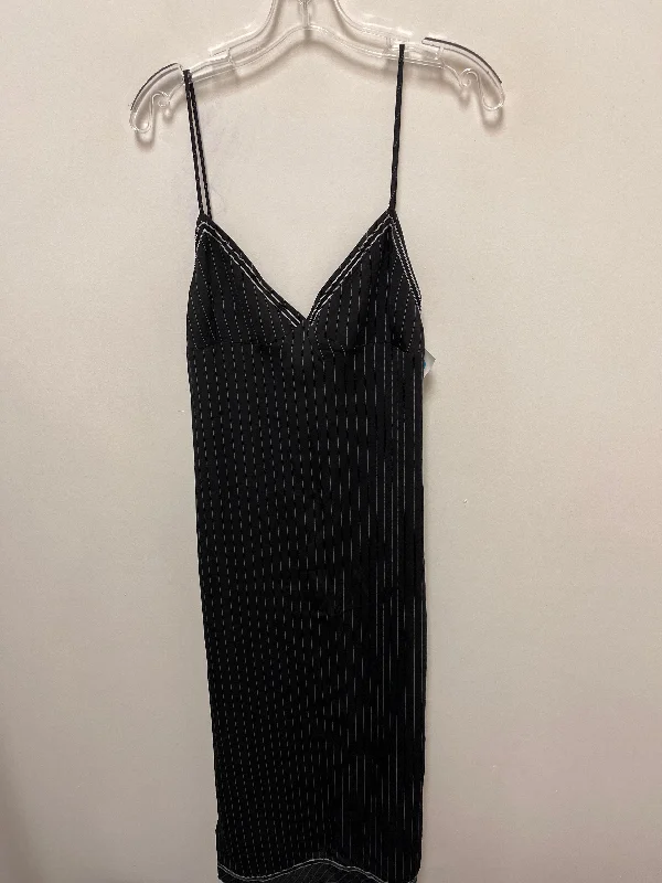 Dress Casual Maxi By Zara In Black, Size: M Printed Long Skirt