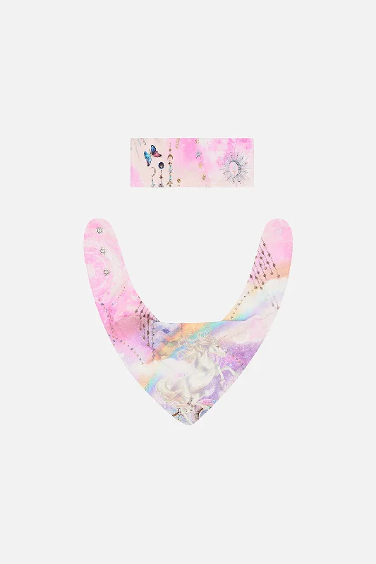 BABIES HEADBAND AND BIB SET WINGS OF PEGASUS Party unclassified dresses