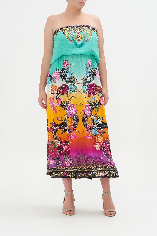 STRAPLESS BLOUSON DRESS VIPER ROOM Party unclassified dresses