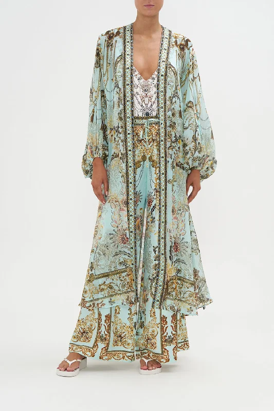BLOUSON SLEEVE LAYER ADIEU YESTERDAY Metallic unclassified dresses