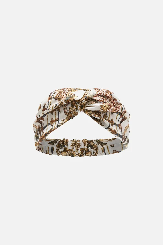 WOVEN TWIST HEADBAND ROAD TO RICHESSE Designer unclassified dresses