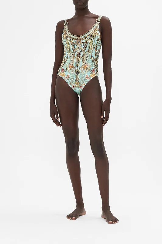 SCOOP ONE PIECE WITH TRIMS ADIEU YESTERDAY Festival unclassified dresses