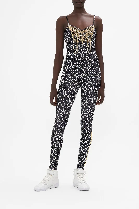 V NECK CATSUIT LEOS SKY Long sleeve unclassified dresses