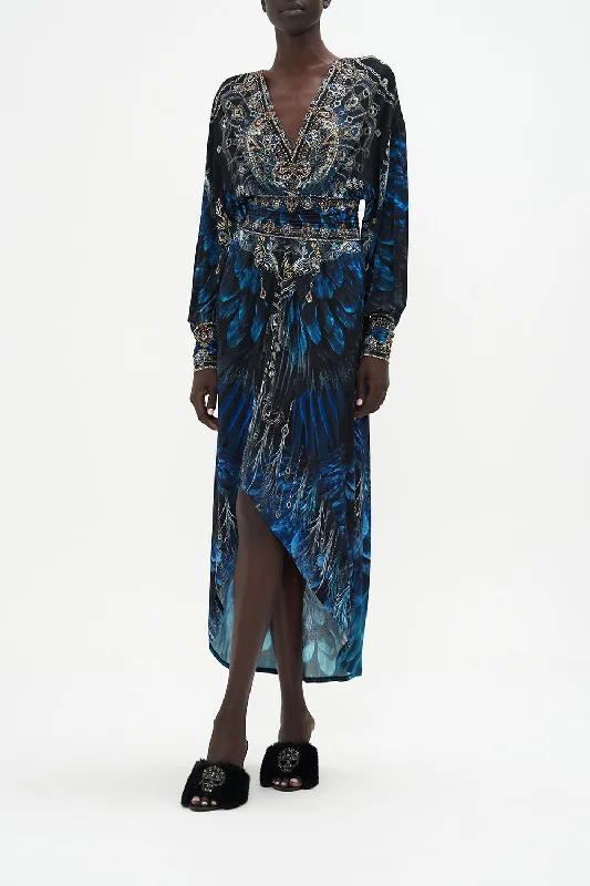 BELTED JERSEY DRESS GROUND CONTROL Lace unclassified dresses