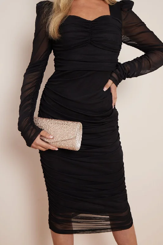 Aftershock London Rose Gold Diamante Evening Clutch Bag Bright color unclassified dresses