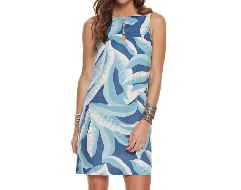 Castaway Shift Dress In Anguilla Dark color unclassified dresses