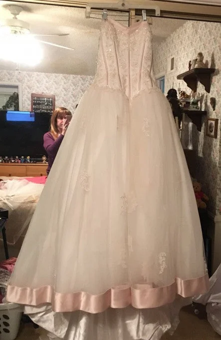 David's Bridal Michaelangelo Chiffon unclassified dresses