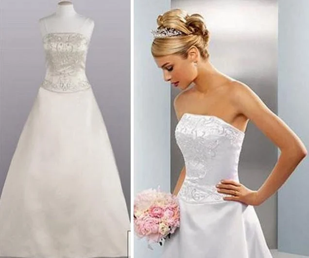 David's Bridal Michaelangelo/T8589 Trendy unclassified dresses