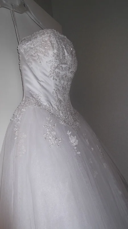 David's Bridal Michelangelo T8280 Cotton unclassified dresses