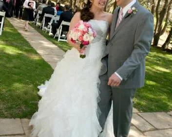 David's Bridal Monique Lou Soft fabric unclassified dresses
