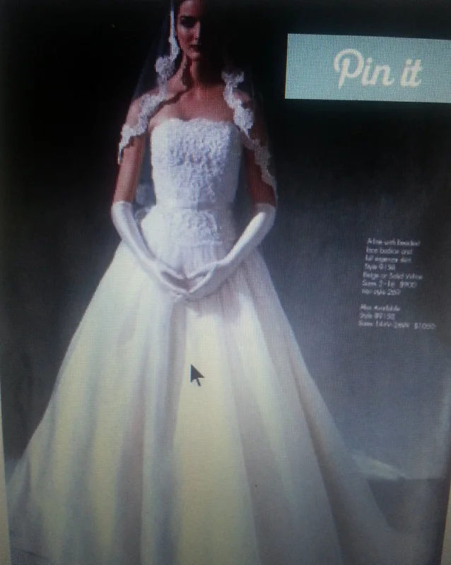 David's Bridal Oleg Cassaini/ 9158 Long unclassified dresses