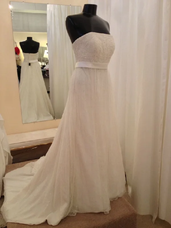 David's Bridal Oleg Cassini Collection/ CV273 Striped unclassified dresses