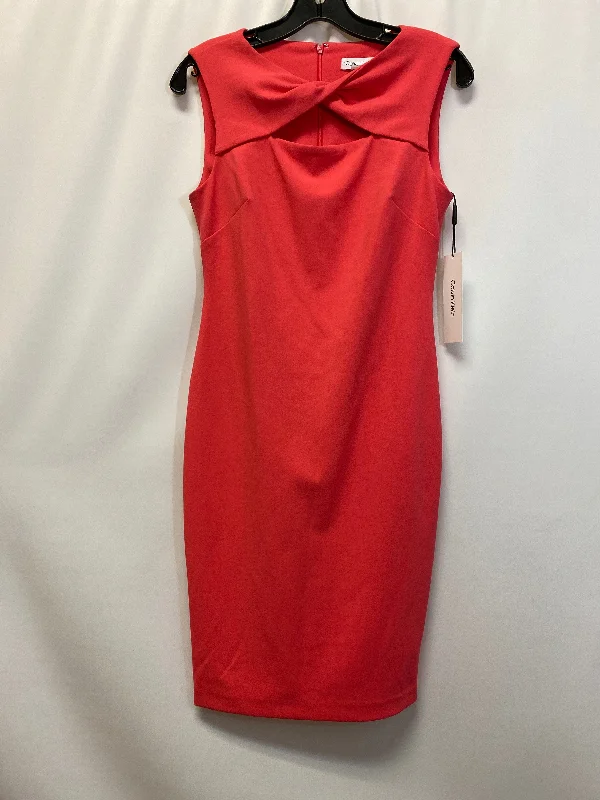 Dress Casual Midi By Calvin Klein  Size: S Button Midi Skirt